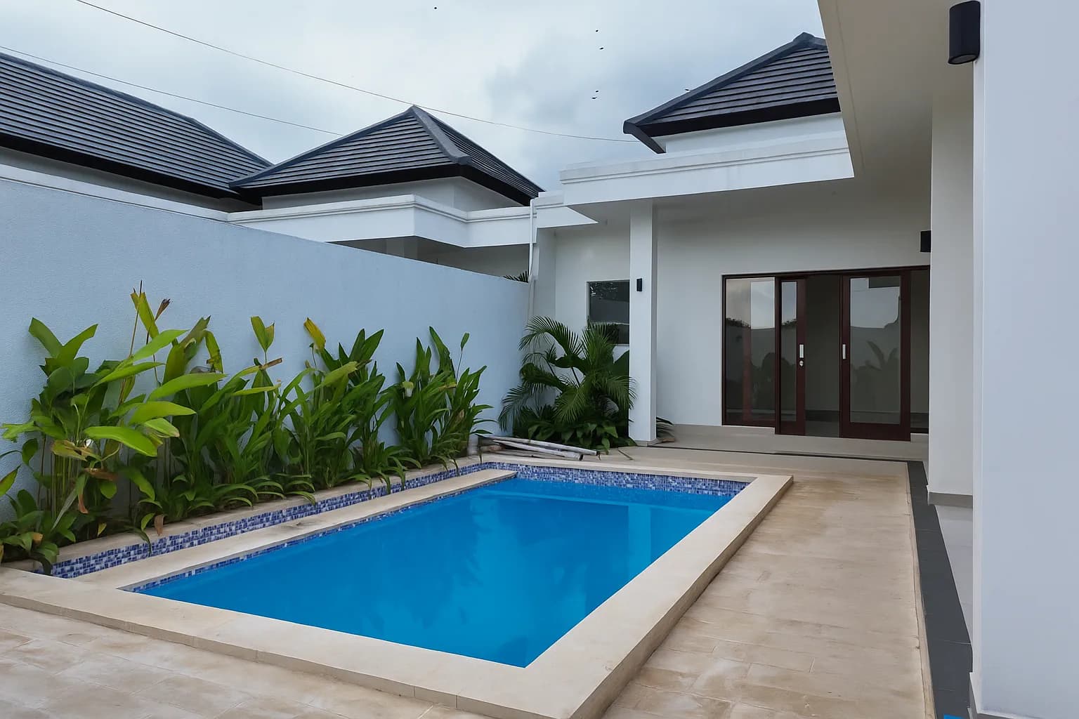 Modern 2-Bedroom Villa with Rice Field View for Long-Term Rent in Canggu, photo 3