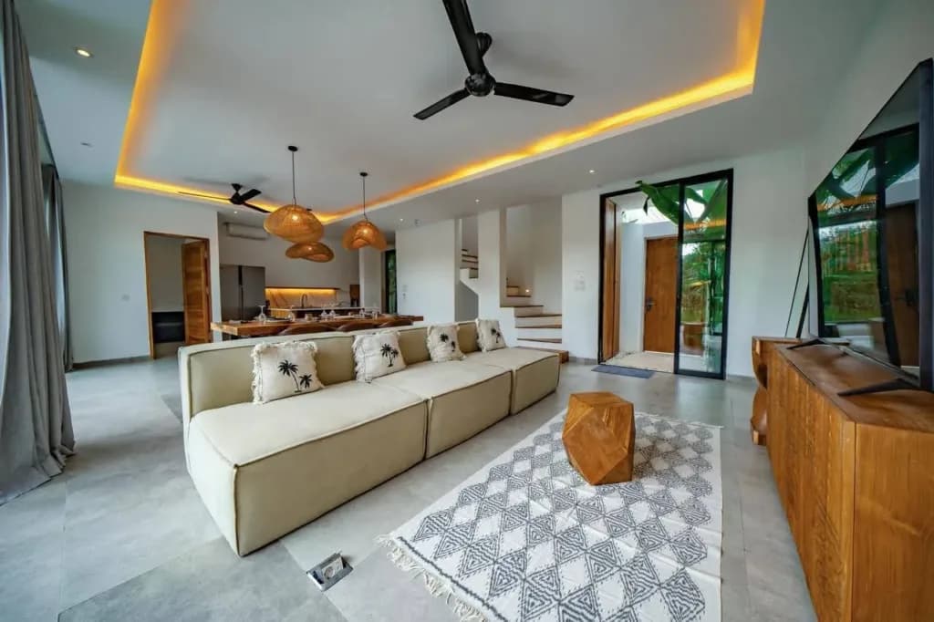 4-Bedroom Modern Villa with Pool View in Berawa, Canggu — foto 3