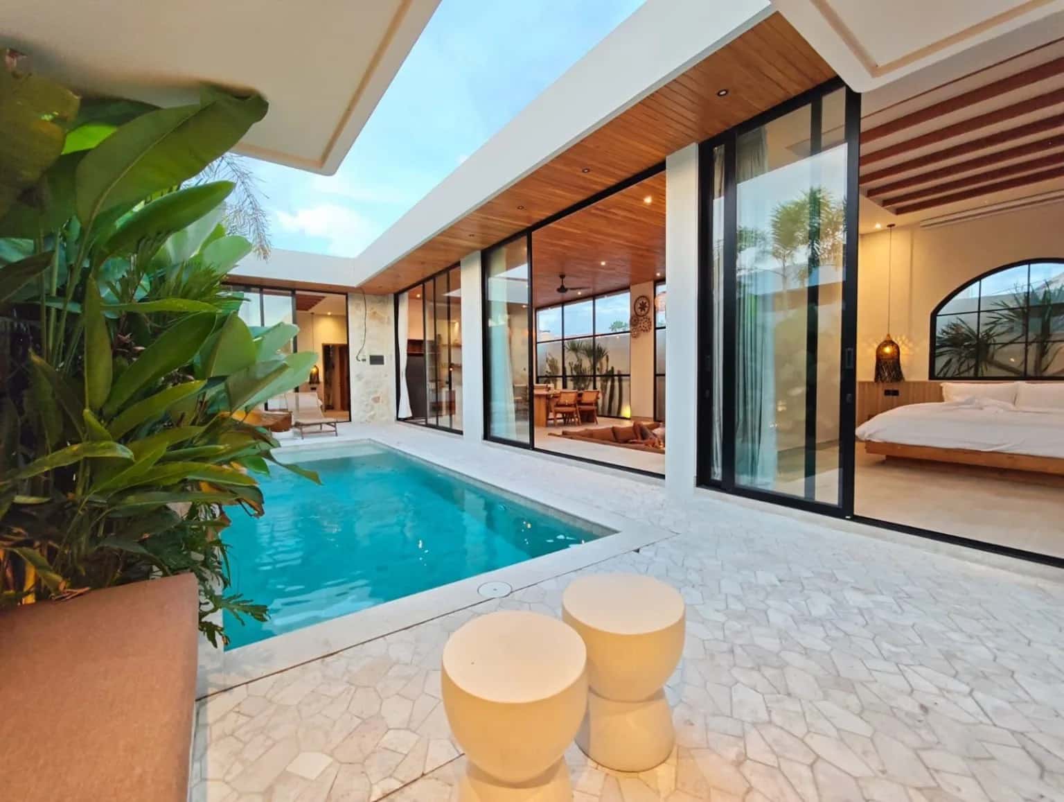 3-Bedroom Fully Furnished Villa with Pool Views in Munggu 3-Bedroom Fully Furnished Villa with Pool Views in Munggu