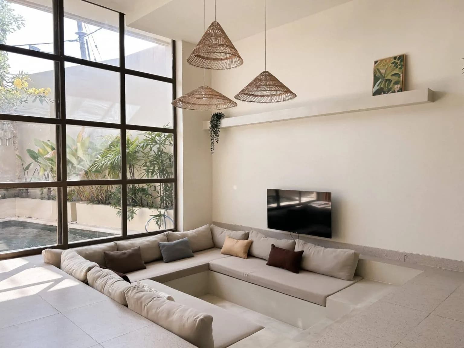 2-Bedroom Furnished Villa with Pool View in Padonan, Canggu — foto 3