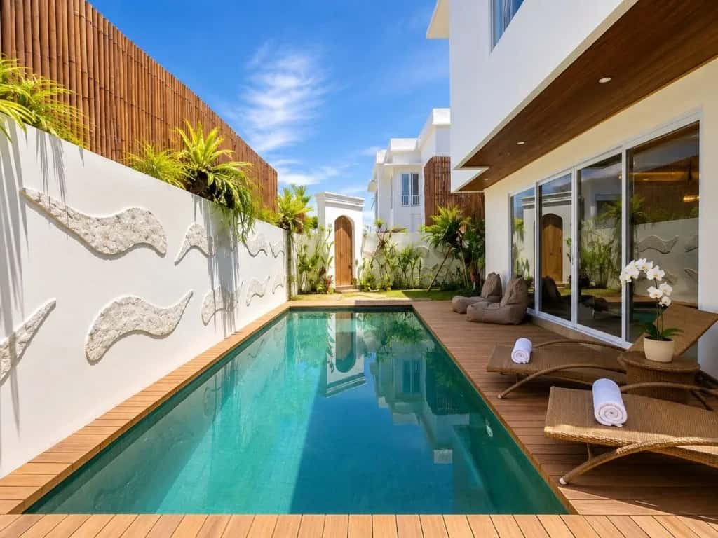 3-Bedroom Modern Minimalist Villa with Private Pool in Padonan, Canggu 3-Bedroom Modern Minimalist Villa with Private Pool in Padonan, Canggu